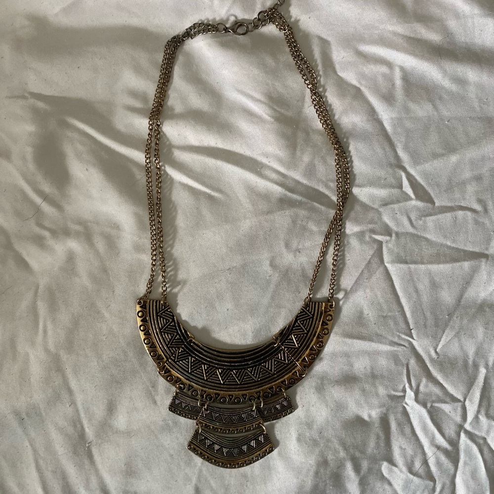 Gold necklace